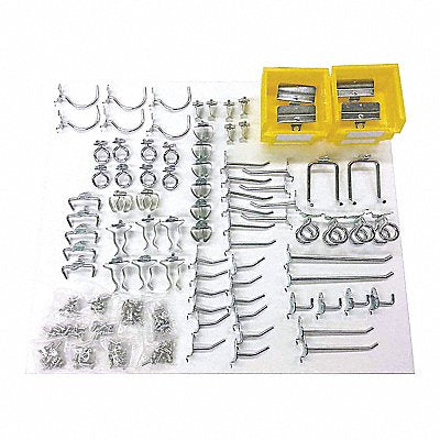 TRITON PRODUCTS 76983 Pegboard Hook Asmt Kit 6 1/8x8 7/8x8 7/8in