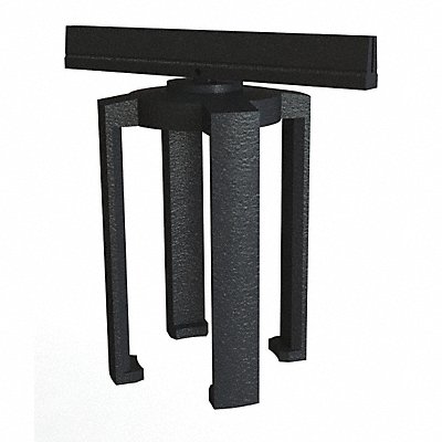 BANNER STAKES PL4130 Sign Bracket 6 H 6 W Matte Black