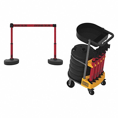 BANNER STAKES PL4012T PLUS Cart Pkg w/Tray Stay Bhnd The Line