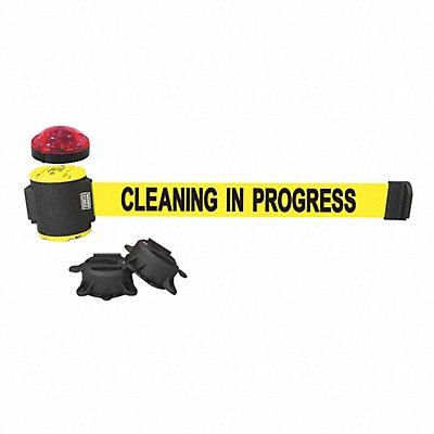 BANNER STAKES MH5004L Belt Barrier Matte Yellow Belt