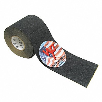 MILITARY GRADE FLEXTRED MG540660BLA AntiSlip Tape 60 ftLx6 inW BLK 60 Grit