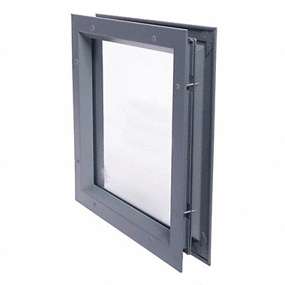 NATIONAL GUARD LTG14FRAGT1186x27 Lite Kit with Glass Steel 27 Opening H