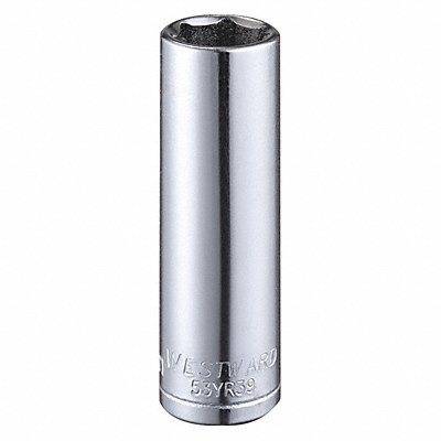 WESTWARD 53YR39 Socket Steel Chrome 11 mm