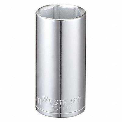 WESTWARD 53YT67 Socket Steel Chrome 24 mm