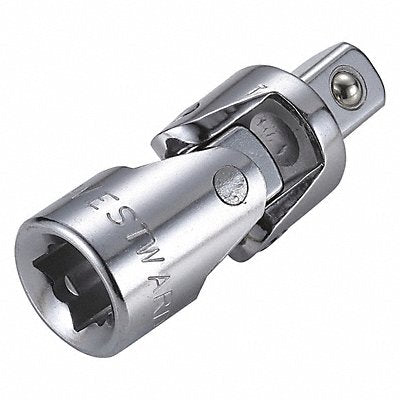 WESTWARD 53YV63 SocketAdaptor Steel Chrome 1/2 in 1/2 in