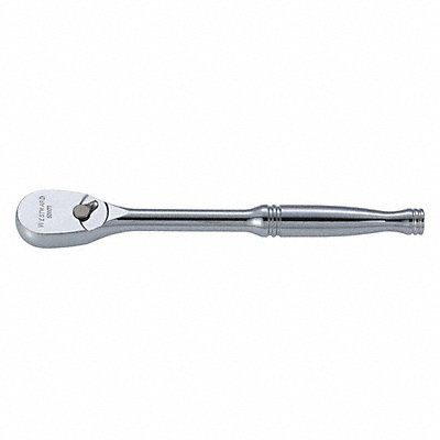WESTWARD 53YV77 Hand Ratchet 8 1/4 in Chrome 3/8 in