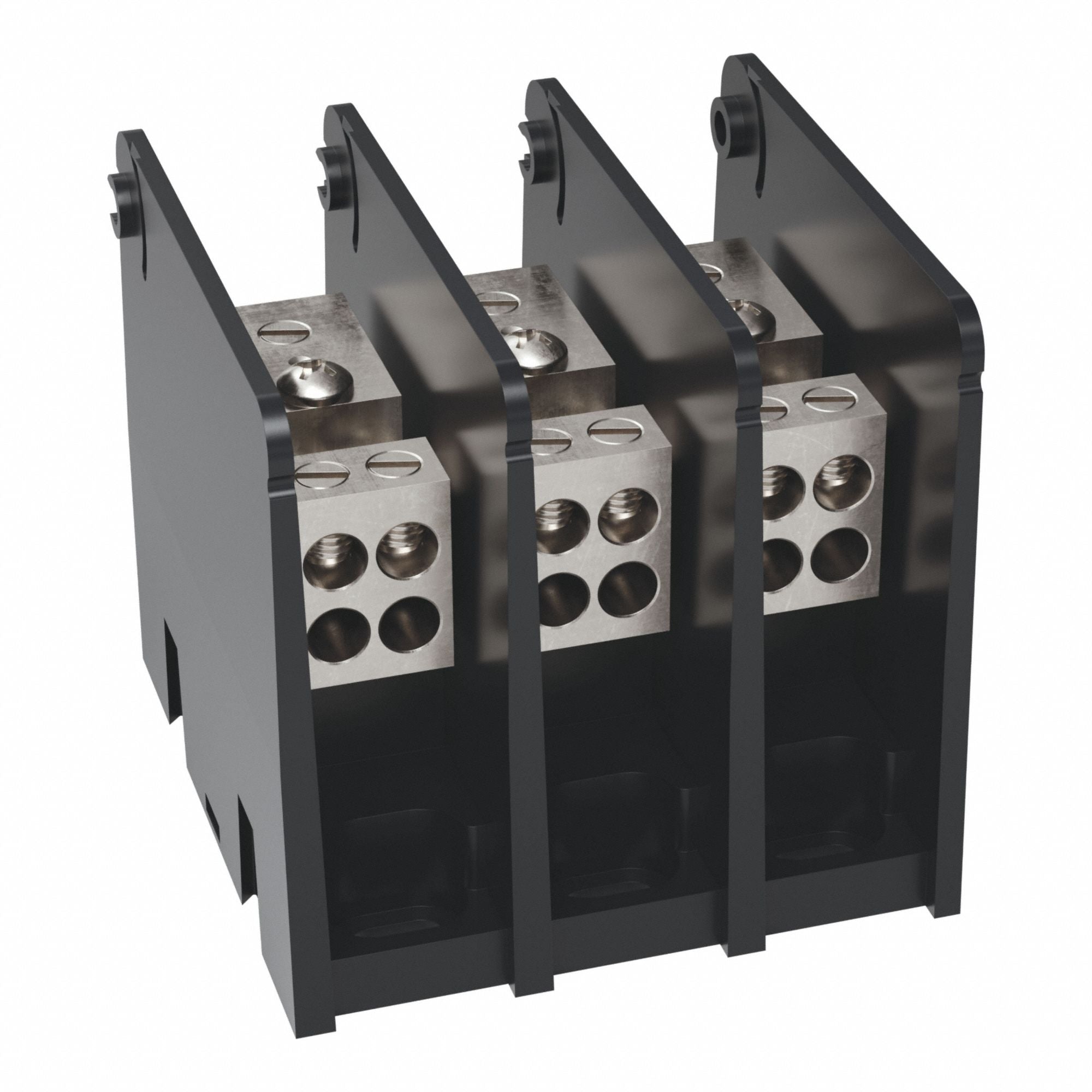 MERSEN MPDB62163 Power Dstribution Block CU MINI 85A 3P 4