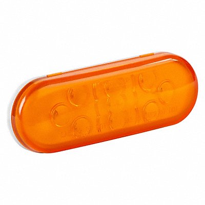GROTE 54133 Stop/Turn/Tail Light Oval Yellow 6-1/2 L