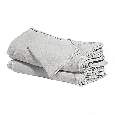 PARTNERS BRAND BR109 Shop Towel Rags 14 x 14 Natural PK350