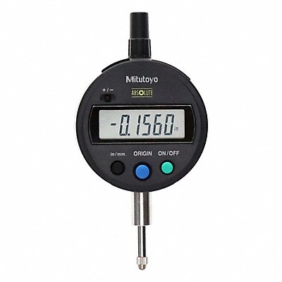 MITUTOYO 543-793B-10 CAL Calibrated Indicator: 0 in to 0.5 in /0 in to 12.7 mm, Inch/Metric, 0.0001 in Accuracy
