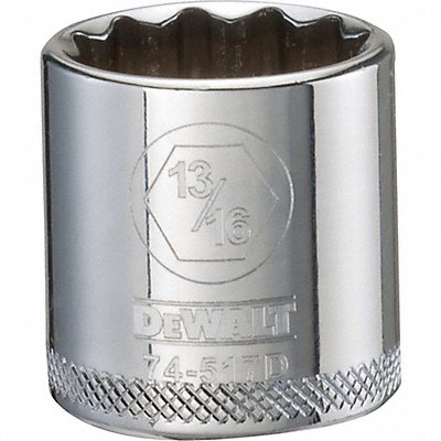 DEWALT DWMT74517OSP Socket 12 pt 3/8in 13/16in SAE