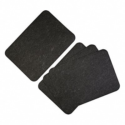 PIG GRP7006BK Sink Dryer Mat Black Thickness 1/8 PK4
