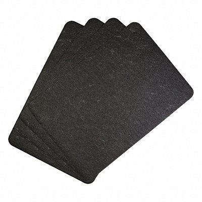 PIG GRP7007BK Sink Dryer Mat Black Thickness 1/8 PK4