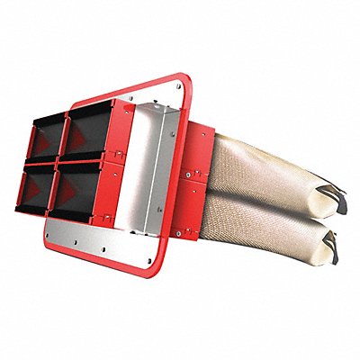 STI MARINE MDM150Z Fire Barrier Pathway Red 16-1/4 L