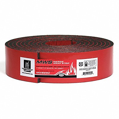 STI MARINE MWS250 Fire Barrier Wrap Strip H 1/4 2 W