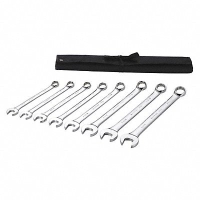 WESTWARD 54DF92 Combination Wrench St Steel Full Polish Offset