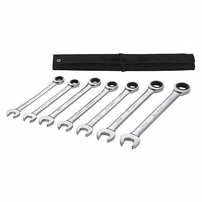 WESTWARD 54DG25 Combination Wrench St Steel Fll Plish Standard