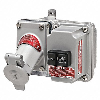 HUBBELL UGRGF110 GFCI Receptacle 2Gng 20 A Alum 5-20R