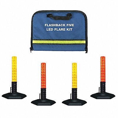 EMI 2024 K7717 LED Safety Flare Kit LED Red/Amber 4 H