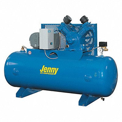 JENNY W5B802301 Electric Air Compressor 5 hp 2 Stage