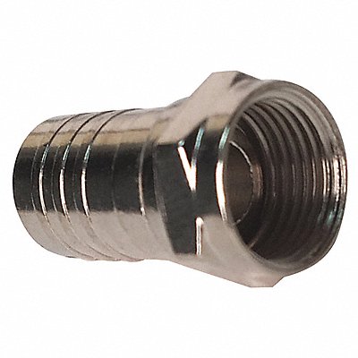 VITEK VTFCRMPRG6100 Crimp Connector F Connection PK100