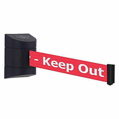 TENSABARRIER 89715S33NORHXC Barrier Post Plastic Post Black Finish