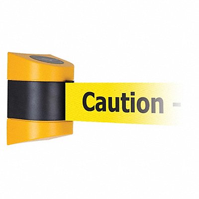 TENSABARRIER 89724M35NOYAXD Barrier Post Plastic Post Yellow Finish