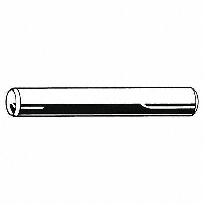 GRAINGER M390900600045 Dowel Pin Steel 60 +/-2HRC M6 PK25