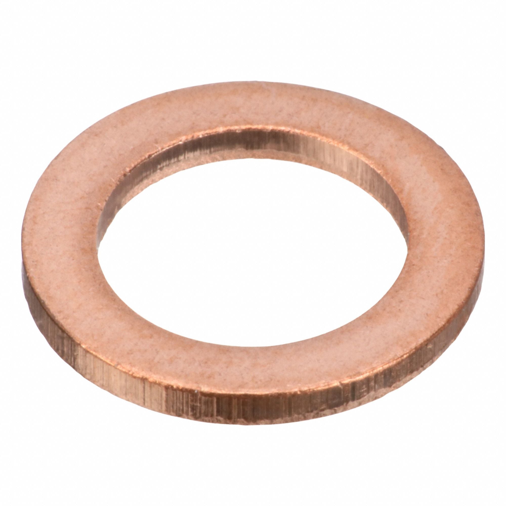 GRAINGER M503010900014 Annld Wshr Pla Copper M9 14x1.5mm PK100