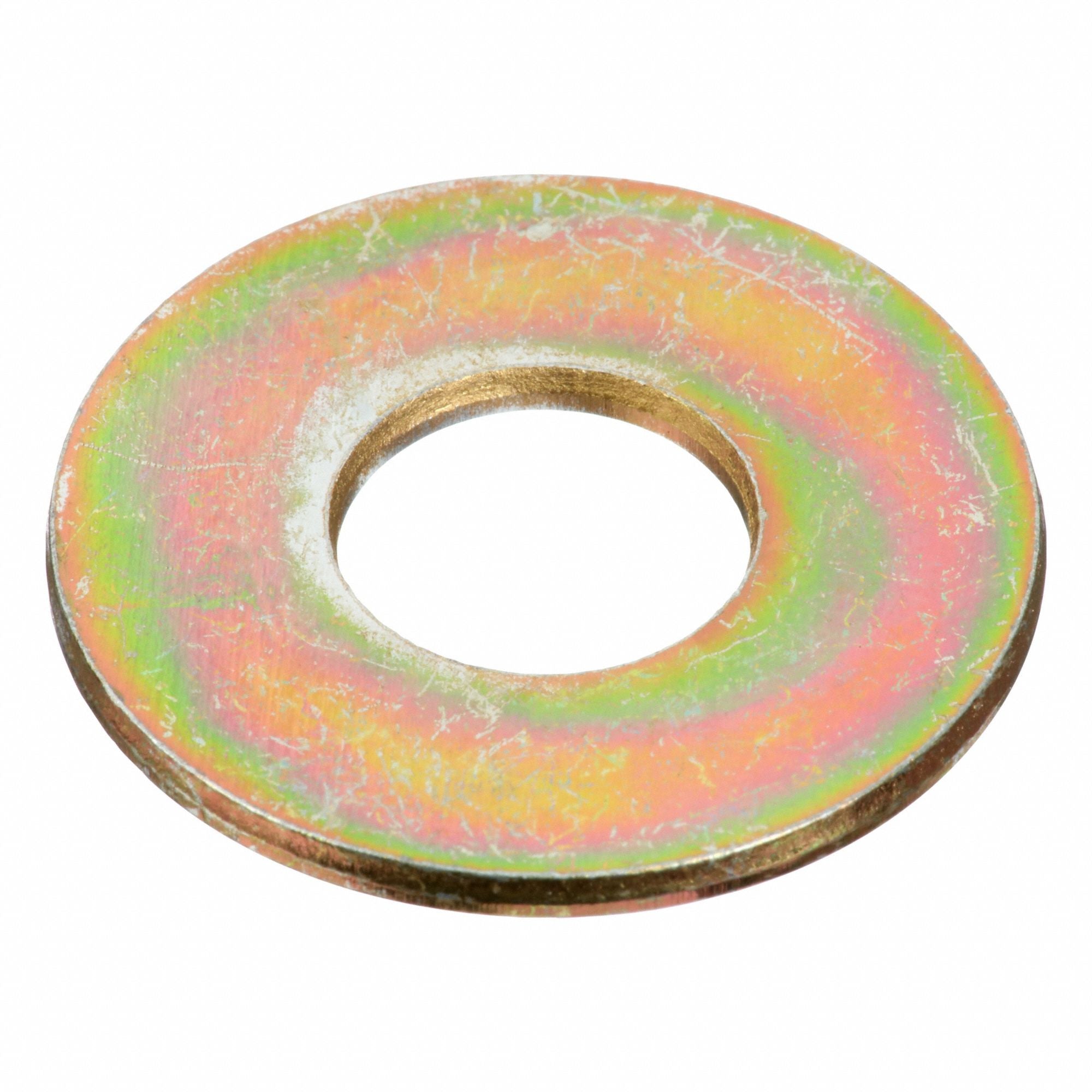 GRAINGER U381310500001 USS Washer ZncY Stl 1/2 1 3/8x0.109in 50PK