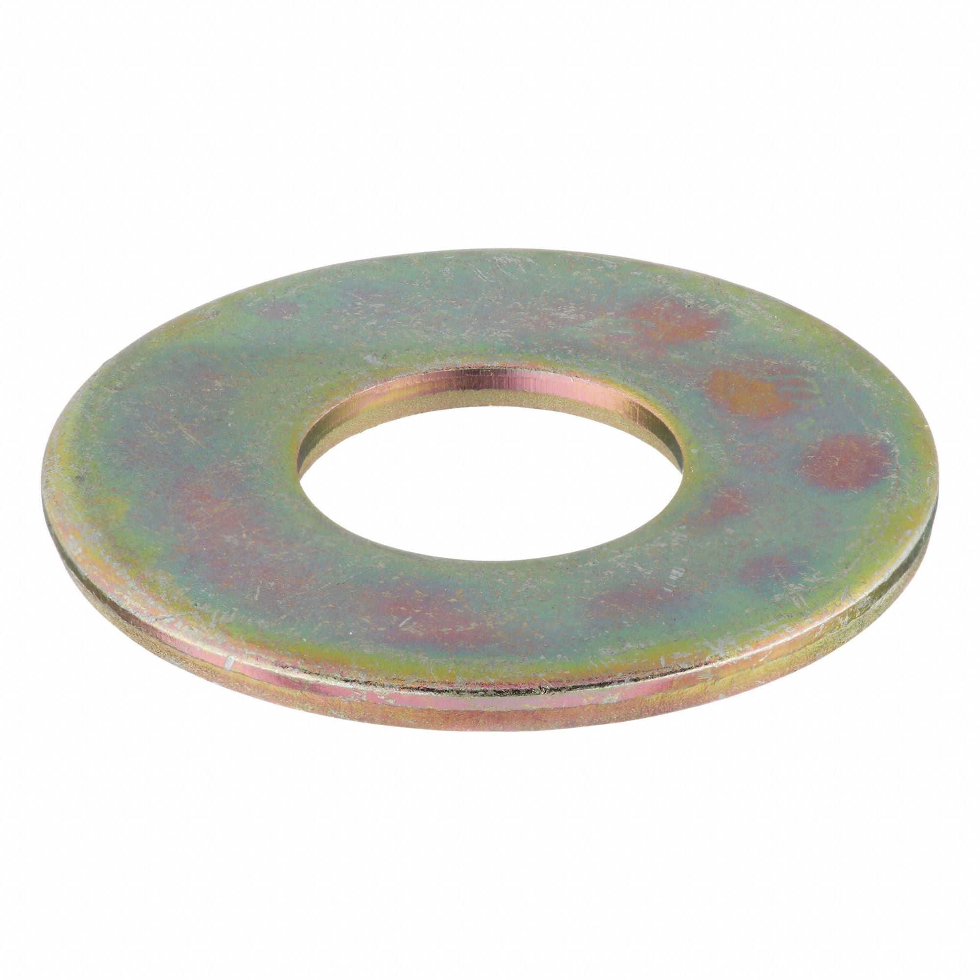 GRAINGER U381310560001 USS Washer ZncY Stl 9/16 1 15/32x.109 25PK
