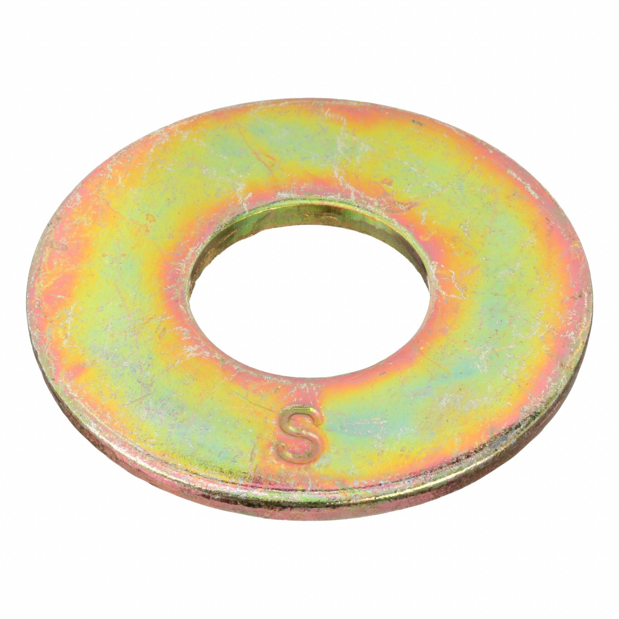 GRAINGER U381310870001 USS Washer ZncY Stl 7/8 2 1/4x0.165in 10PK