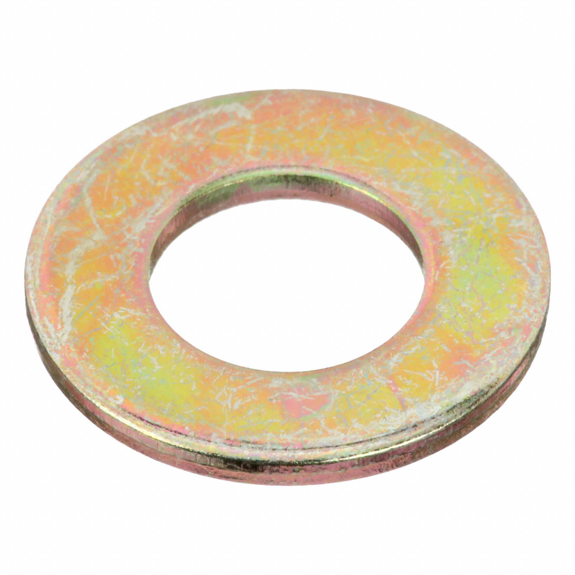 GRAINGER U382060430001 SAE Washer ZncY Stl 7/16 59/64x0.065in 50PK
