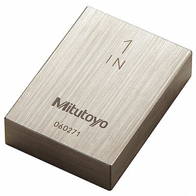 MITUTOYO 611310531 Gage Block 1/64 L 3/8 H Steel ASME 0