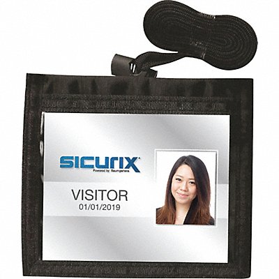 SICURIX BAU55130 Badge Holder Horizontal PK12
