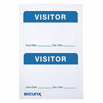 SICURIX BAU67630 ID Adhesive Badge Adhesive PK600