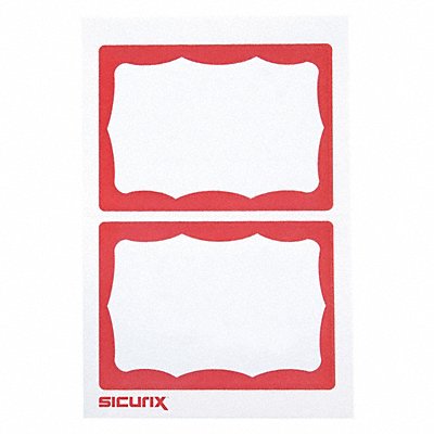SICURIX BAU67642 ID Adhesive Badge Adhesive PK600