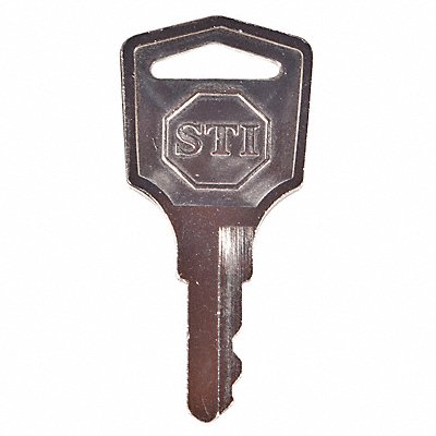 SAFETY TECHNOLOGY INTERNATIONAL KITH19030 Key For Stopper II Series 1-5/8 Sz PK2