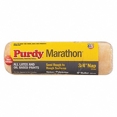 PURDY 144602094 Roller Cover 9 L 3/4 Nap Nylon/Polyester