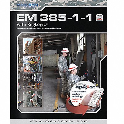 MANCOMM 61B00102 Code Book EM 385-1-1 USACE Regulations