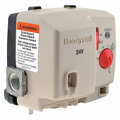 RHEEM SP20296 Gas Water Heater Control 1/2 Outlet