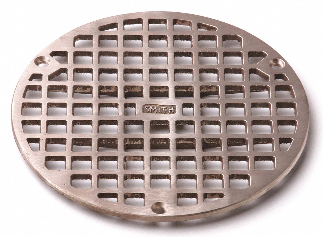 JAY R. SMITH MFG. CO A08NBG Floor Drain Nickel Bronze Round 1/4 H