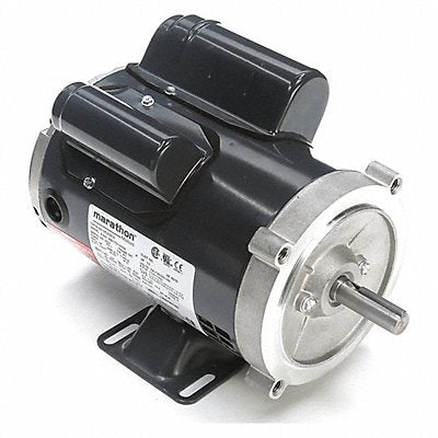 MARATHON MOTORS 056B17D11029 GP Motor 1/2 HP 1 725 RPM 115/230V 56C