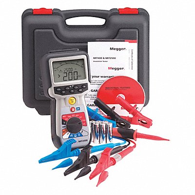 MEGGER MIT2500 Insulation Tester 50 to 2500V DC LCD