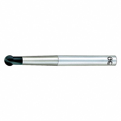 OSG 45130001 Ball End Mill Single End 1.00mm Carbide