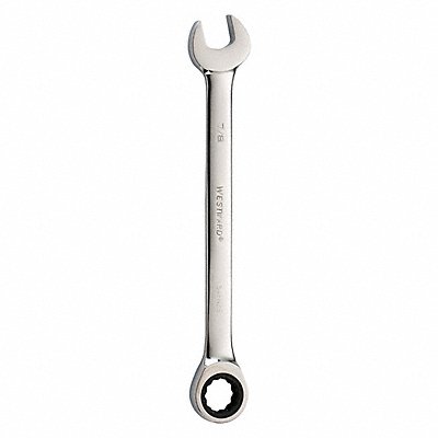 WESTWARD 54PN33 Combination Wrench Steel SAE 0 deg.