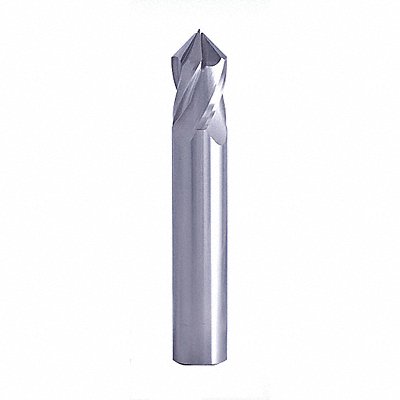 GRAINGER CMS40250 Chamfer Mill Single End Carbide 90 deg.