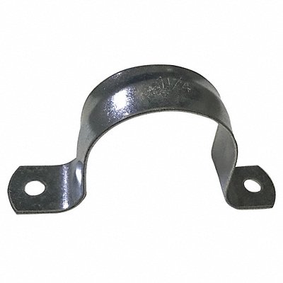 GRAINGER GA125PS Pipe Strap Two-Hole Steel 1 1/4 PipeSize