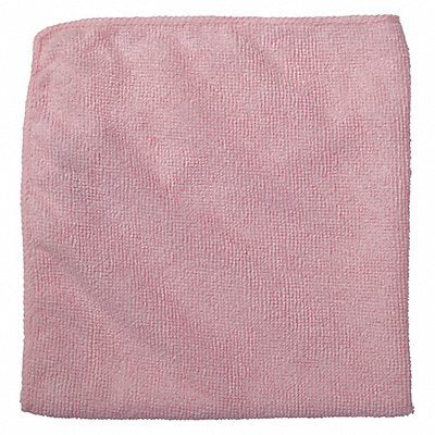 RUBBERMAID COMMERCIAL PRODUCTS 1820581 Microfiber Cloth 16 x 16 Pink PK24