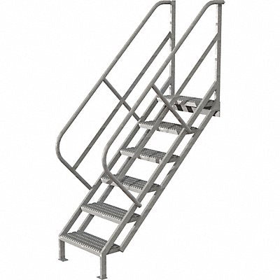 TRI-ARC WISS106242 Stair Unit Steel 6 Steps 450 lb Ld Cap.